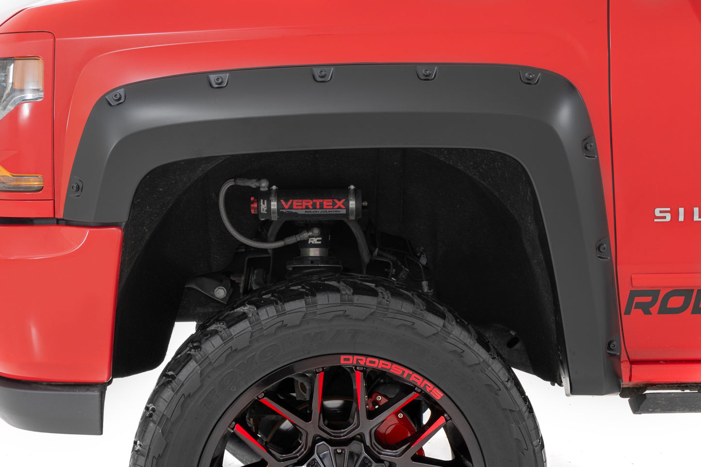 Pocket Fender Flares | 5'9" Bed | GJI Shadow Gray | Chevy Silverado 1500 (14-18 &amp; Classic)