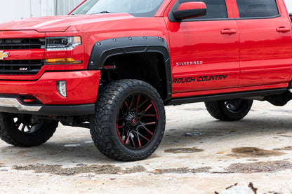Fender Flares | Defender l 5'9" Bed  | G9K Satin Steel | Chevy Silverado 1500 (14-18)