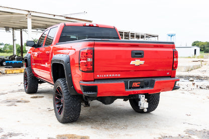 Fender Flares | Defender l 5'9" Bed  | G9K Satin Steel | Chevy Silverado 1500 (14-18)