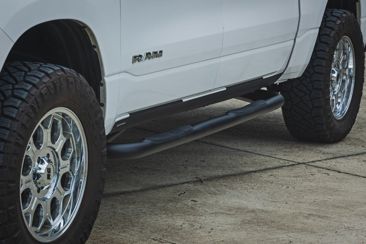 Nerf Steps | 3-Inch Tube | Crew Cab |Ram 1500 (19-26)/1500 TRX (21-24)