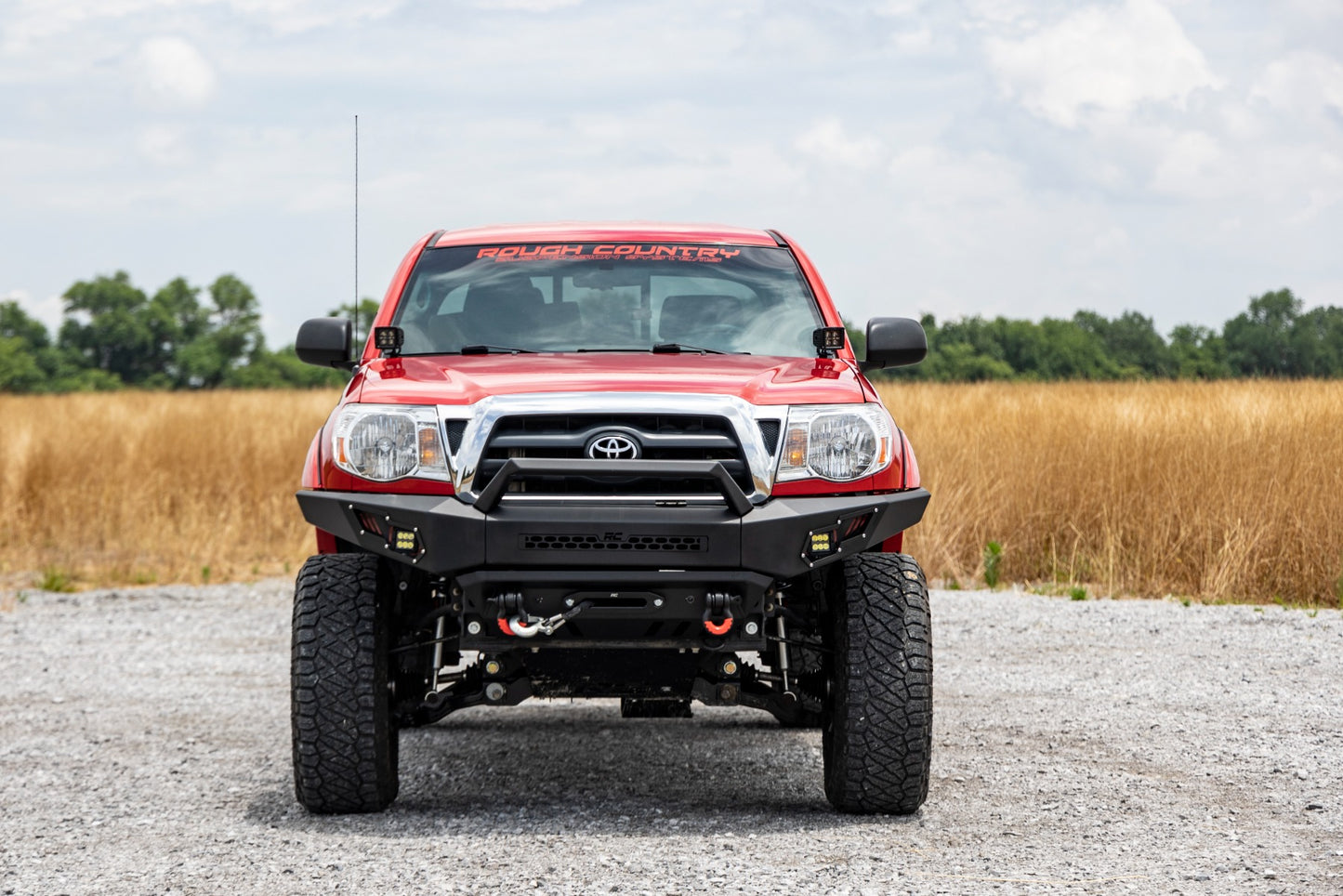 LED Light Kit | Ditch Mount | 2" Black Pair | Spot | Toyota Tacoma (05-15)