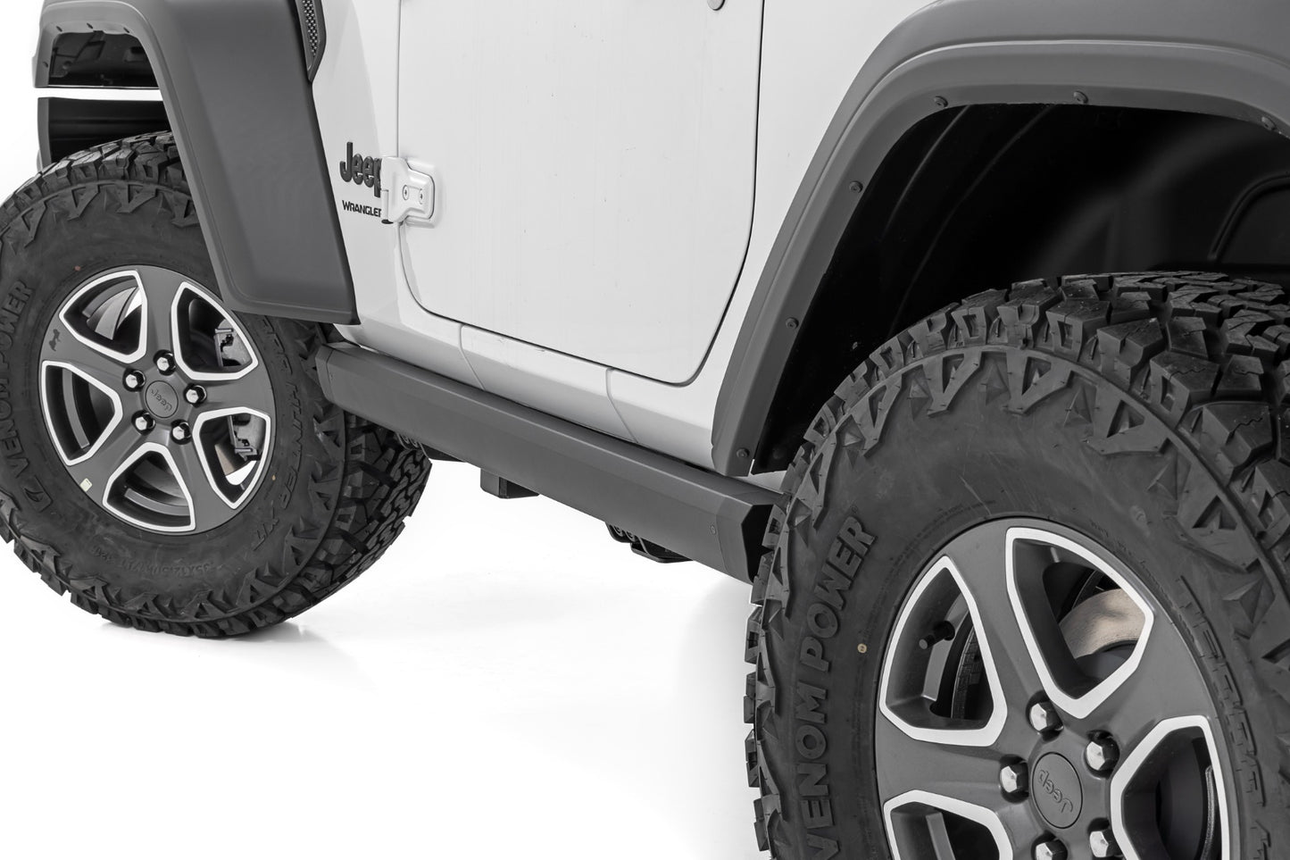 Power Running Boards | Lighted | 2 Door | Jeep Wrangler JL (18-23)