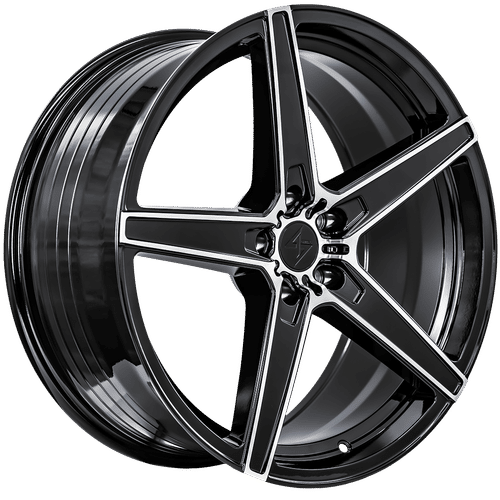 Sentali Street SS4 Gloss Black Machined 20x9 5x114.3 Wheels | Offset: 25 | Backspace: 6 | Bore: 73.1