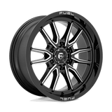 Fuel D761 GLOSS BLACK MILLED 20x9 6x139.7 Wheels | Offset: 1 | Backspace: 5.04 | Bore: 106.1