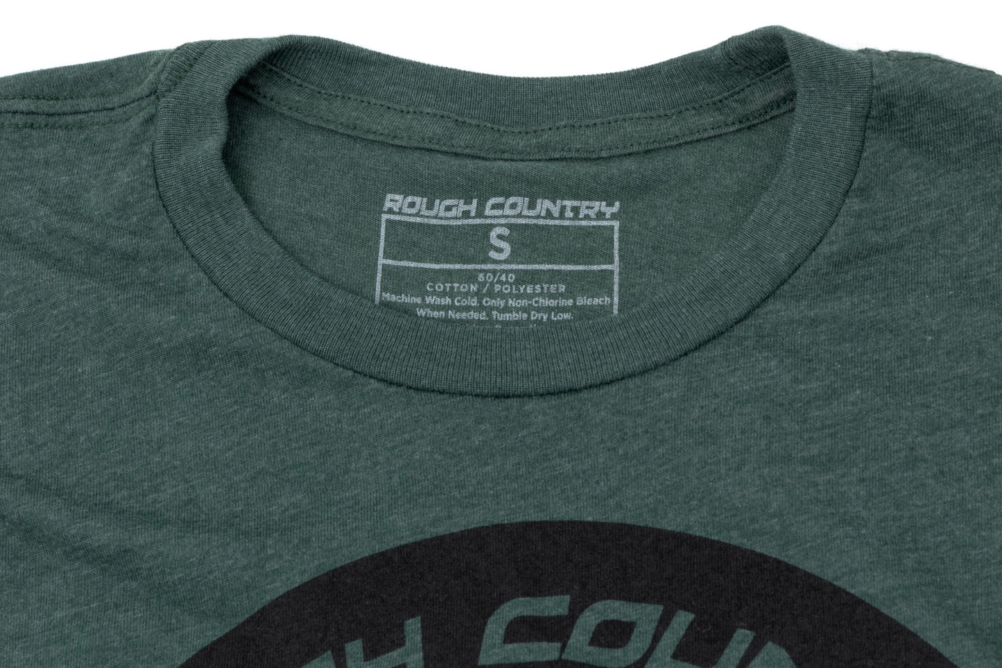 Rough Country T-Shirt | RC Mountains | Forest Green | 2XL