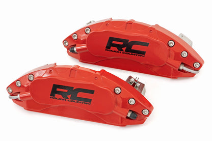 Caliper Covers | Rear | Red | Chevy/GMC 1500 (19-25)