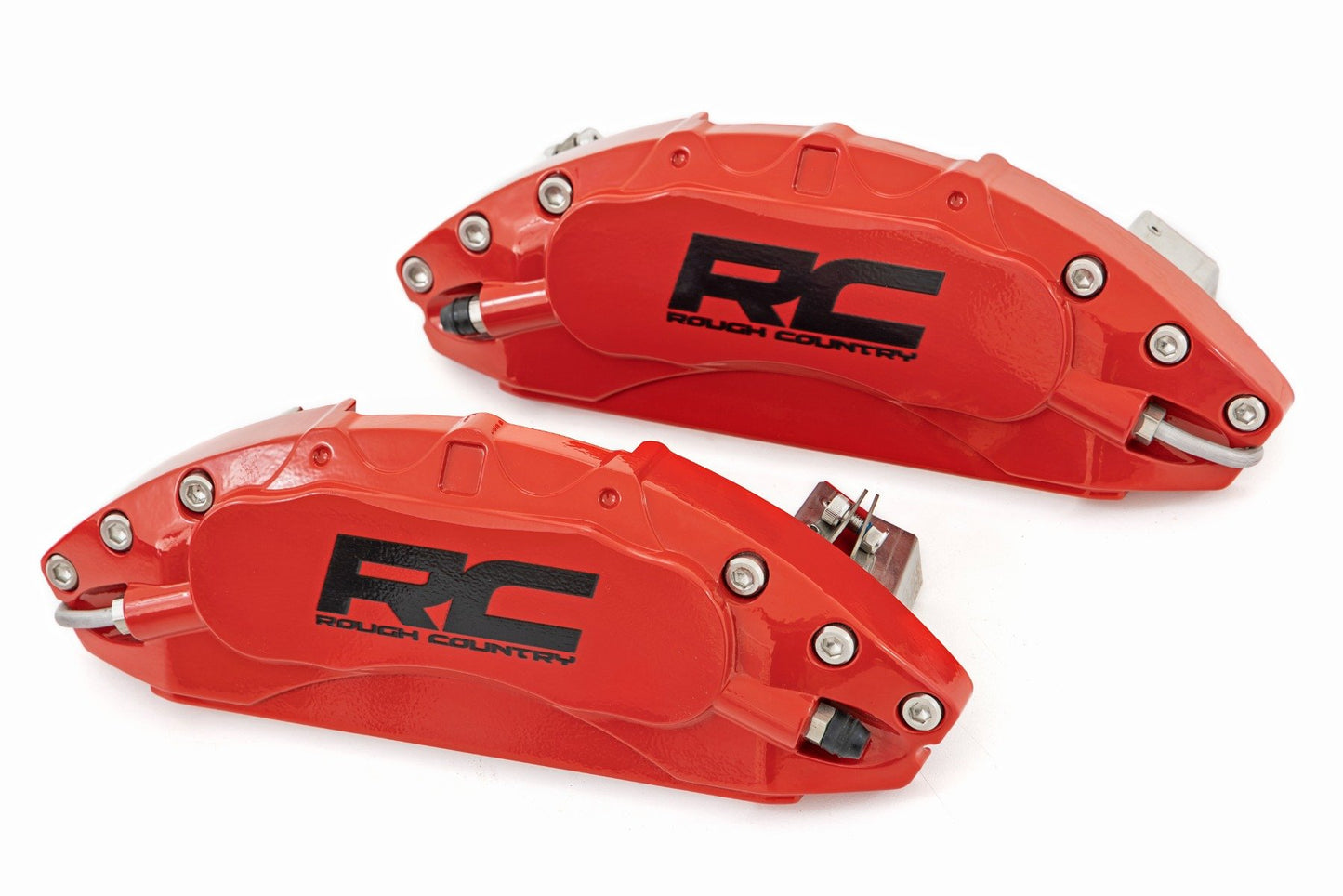 Caliper Covers | Front and Rear | Red | Non-Sport | Jeep Gladiator JT (20-23)/Wrangler JL (18-23