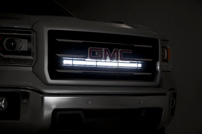 LED Light Kit | Behind Grille Mount | 30" Chrome Single Row | Chevy/GMC 1500 (14-18)