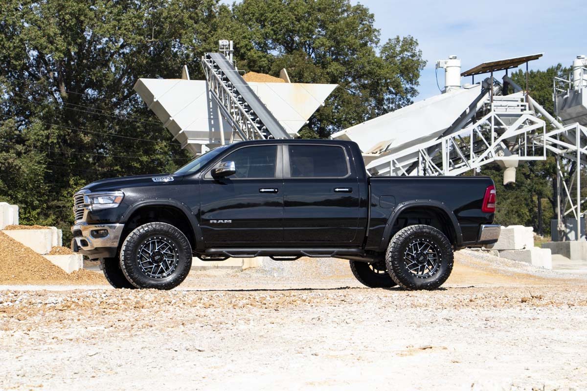 Pocket Fender Flares | PXQ Black Metallic | Ram 1500 2WD/4WD (19-23)