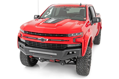 LED Light Kit | Ditch Mount | 2" Black Pair | Amber DRL | Chevy Silverado 1500 (19-22)