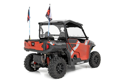 Vented Full Windshield | Scratch Resistant | Polaris General (20-22)
