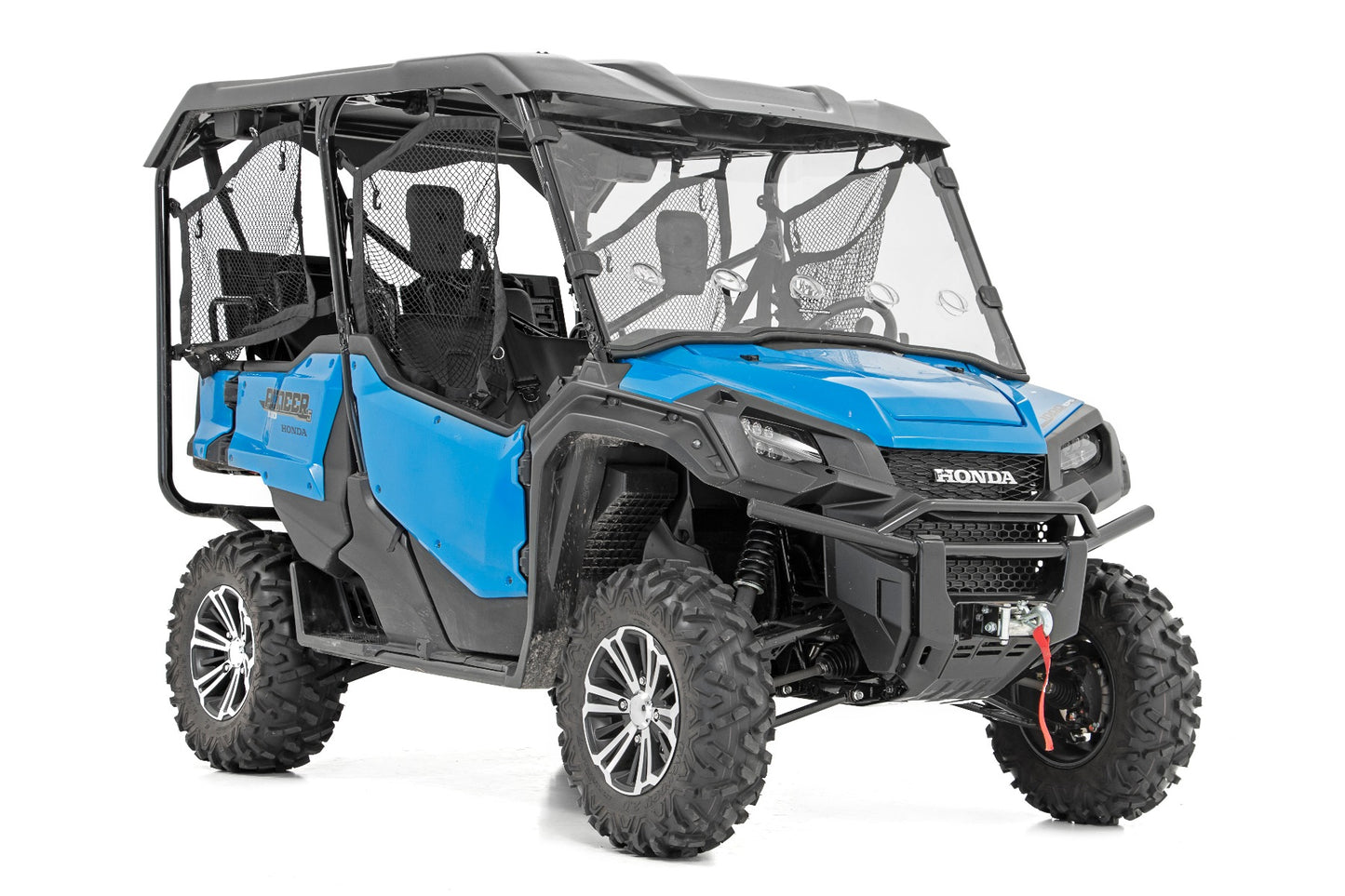 Vented Full Windshield | Scratch Resistant | Honda Pioneer (17-21)