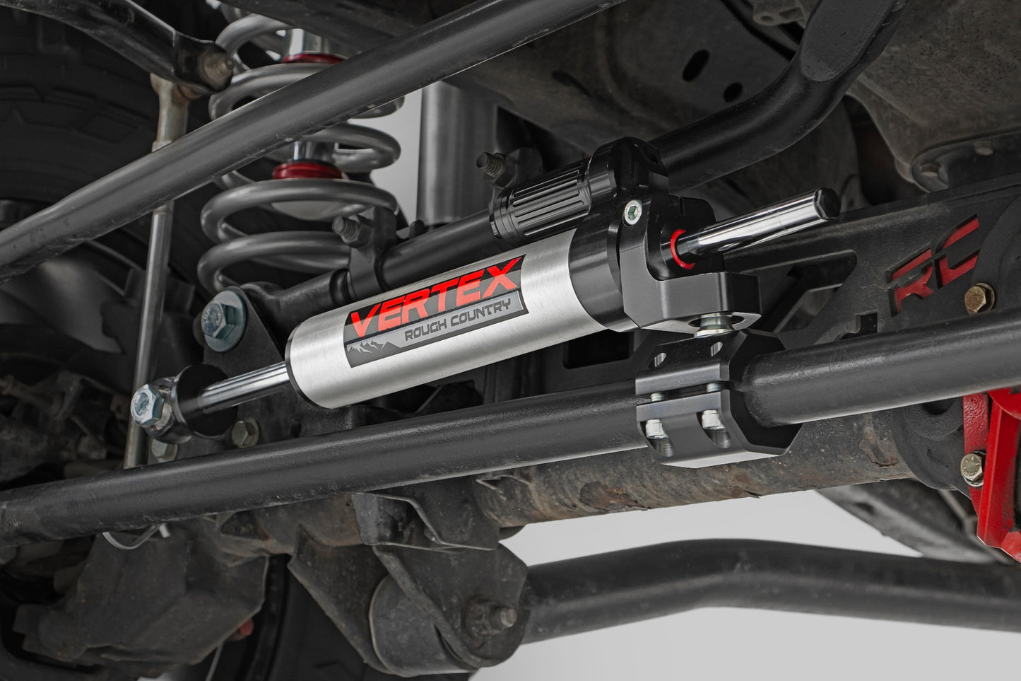 Vertex Steering Stabilizer | Pass-Through | Jeep Wrangler JK  (07-18)