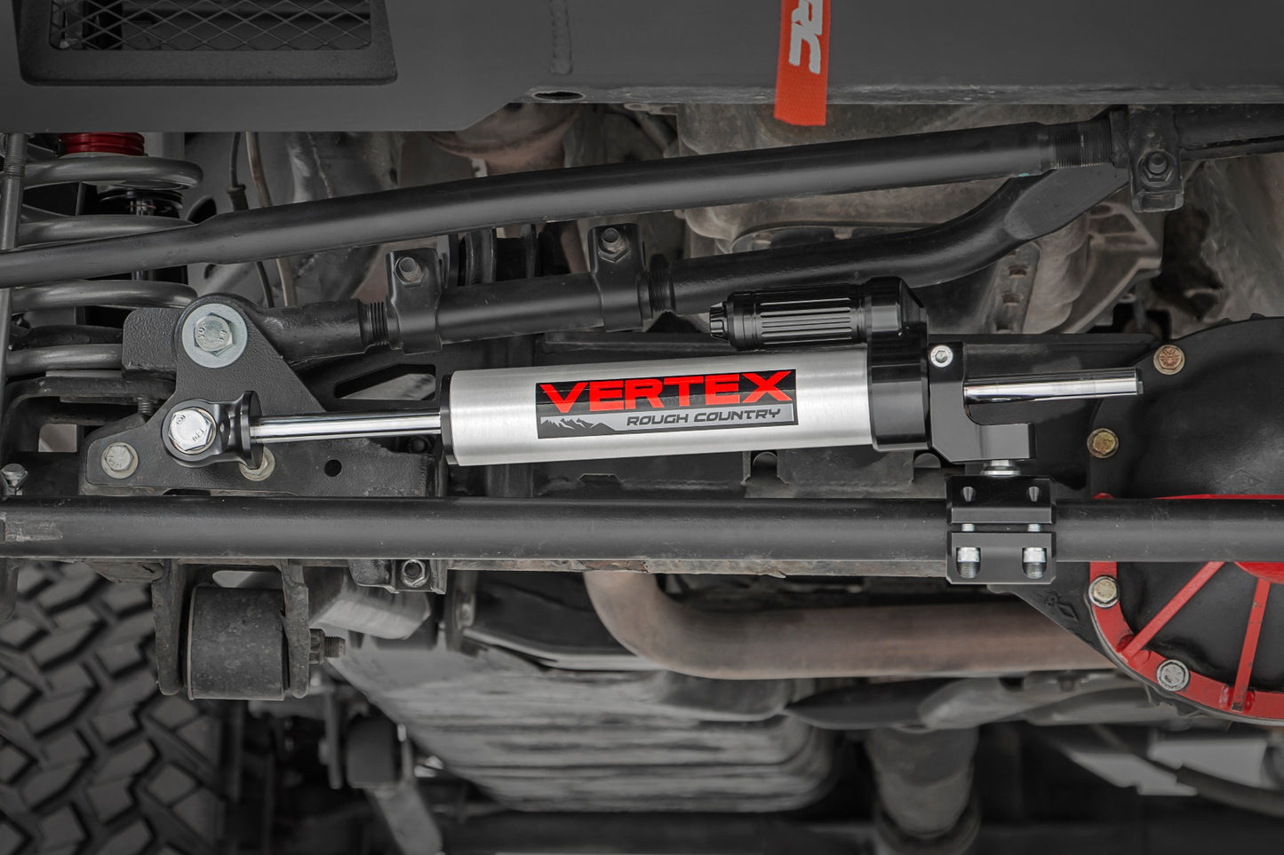 Vertex Steering Stabilizer | Pass-Through | Jeep Wrangler JK  (07-18)