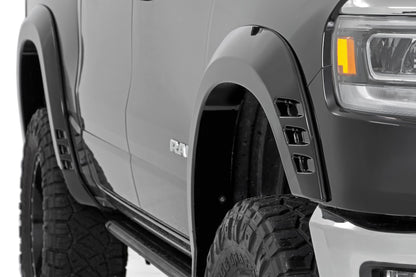 SF1 Fender Flares | GW7 Bright White | Ram 1500 2WD/4WD (2019-2023)
