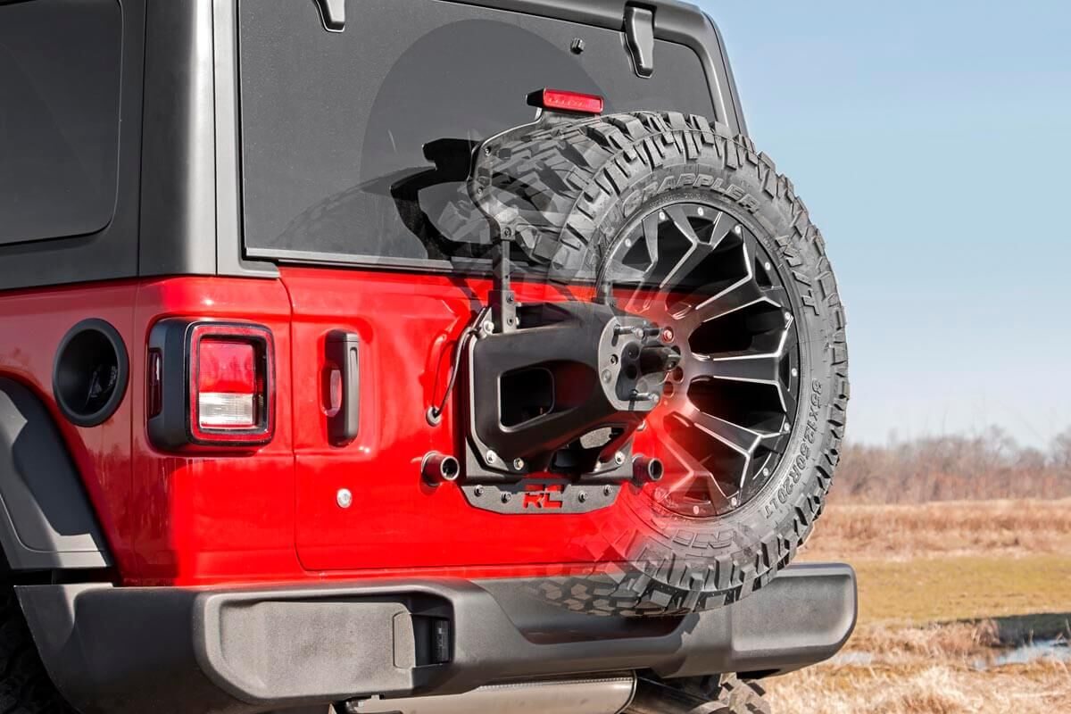 Tire Carrier Relocation Plate | No Prox | Jeep Wrangler JL (18-23)