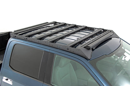 Roof Rack | FR & RR 40 Inch Single Row BLK LEDs | Ford F-150 (15-18)