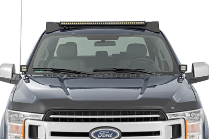 LED Light | Ditch Mount | 2" Chrome Pair | Wide Angle | Ford F-150 (15-23)