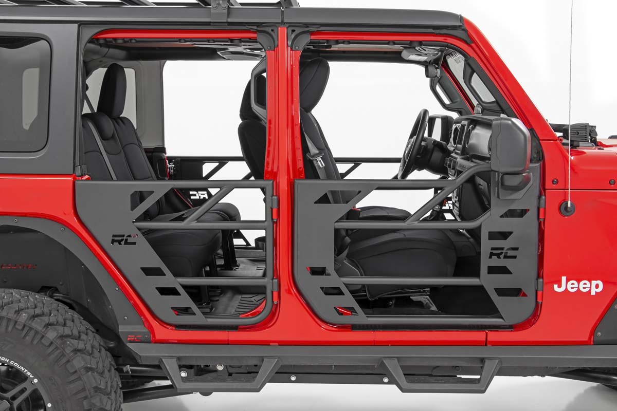 Tubular Doors | Front and Rear | Jeep Gladiator JT/Wrangler JL 4WD (18-23)