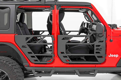 Tubular Doors | Front and Rear | Jeep Gladiator JT/Wrangler JL 4WD (18-23)
