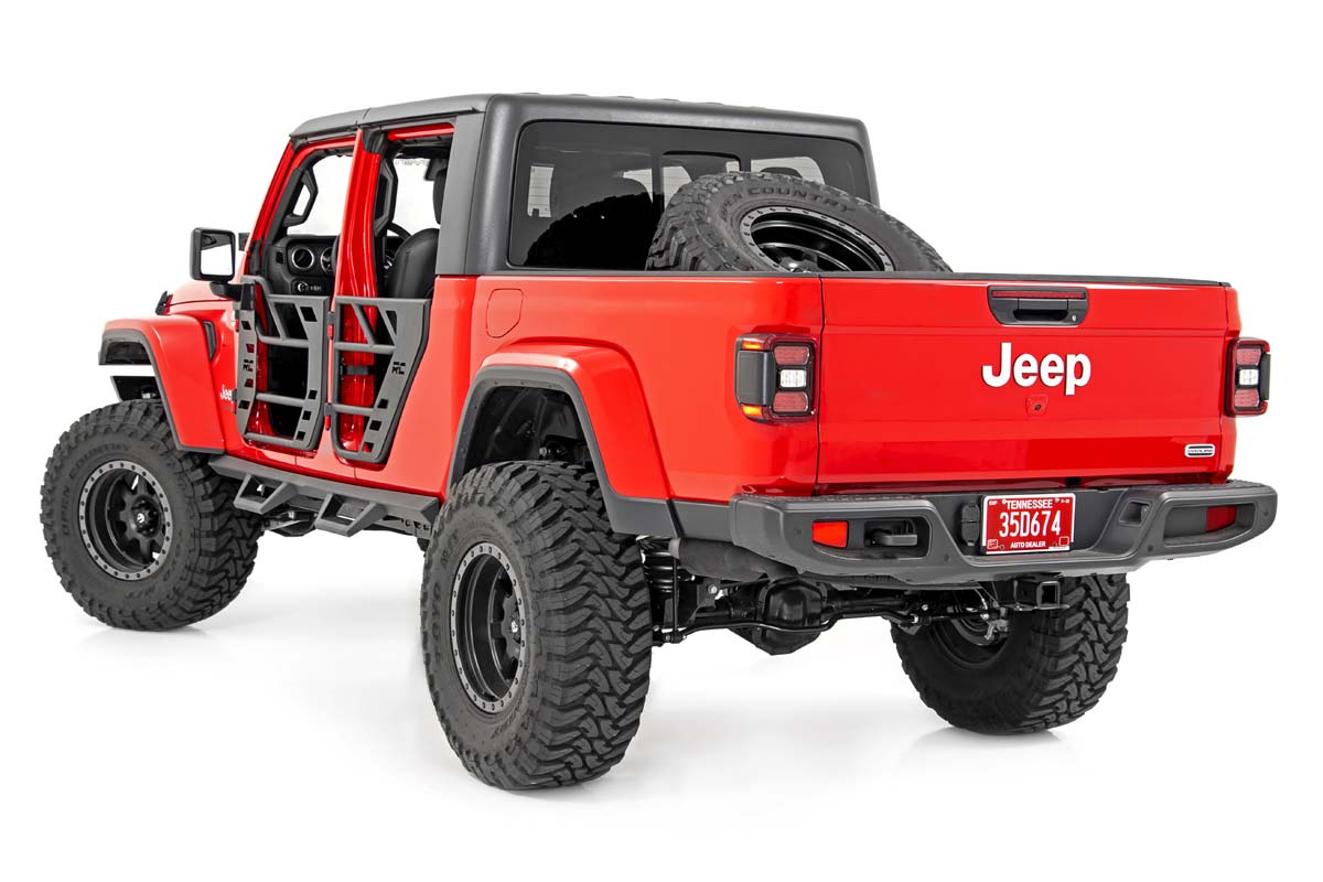 Tubular Doors | Front and Rear | Jeep Gladiator JT/Wrangler JL 4WD (18-23)