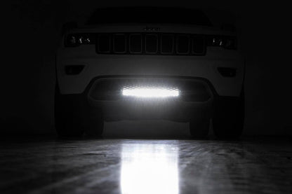 Jeep 20in LED Bumper Kit | Chrome Series w/ Amber DRL (11-20 WK2 Grand Cherokee)