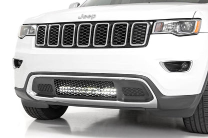 Jeep 20in LED Bumper Kit | Chrome Series w/ Amber DRL (11-20 WK2 Grand Cherokee)