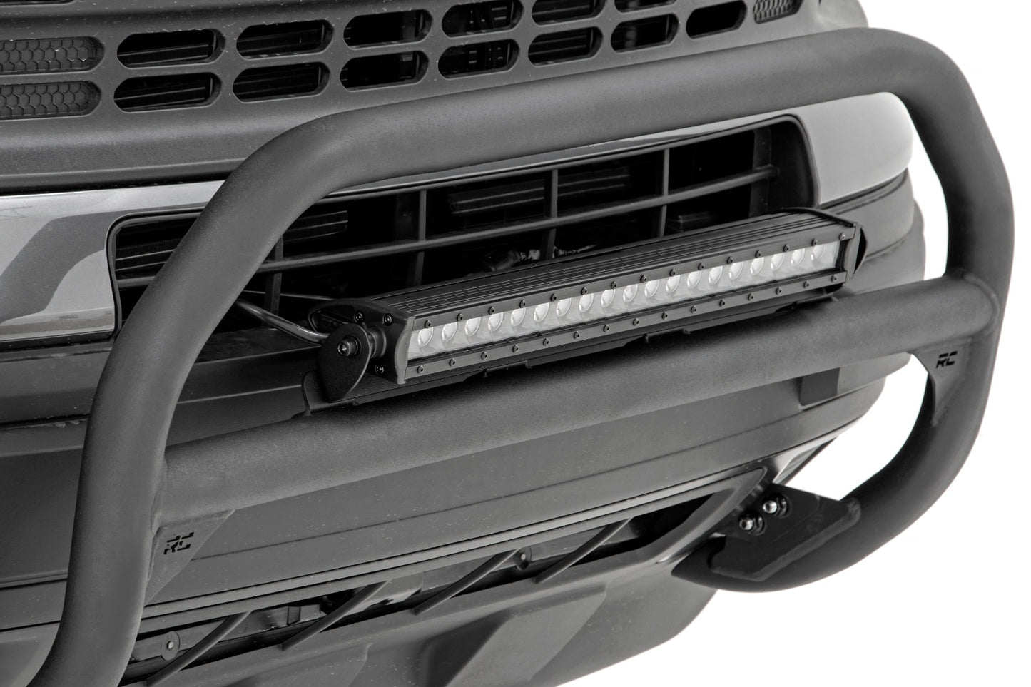 Nudge Bar | 20 Inch Chrome Single Row LED | Ford Bronco Sport (21-23)