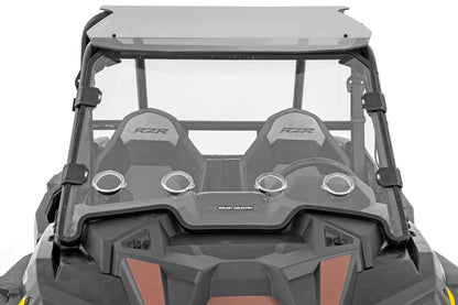 Vented Full Windshield | Scratch Resistant | Polaris RZR 4WD (20-21)