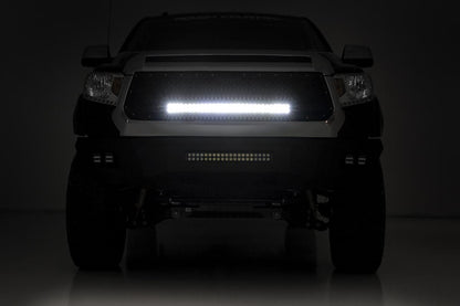 Mesh Grille | 30" Dual Row LED | Black | Toyota Tundra (14-17)