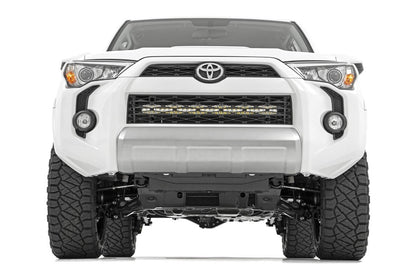 LED Light Kit | Bumper Mount | 30" Black Dual Row | White DRL | Toyota 4Runner (14-20)