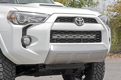 LED Light Kit | Bumper Mount | 30" Black Dual Row | White DRL | Toyota 4Runner (14-20)