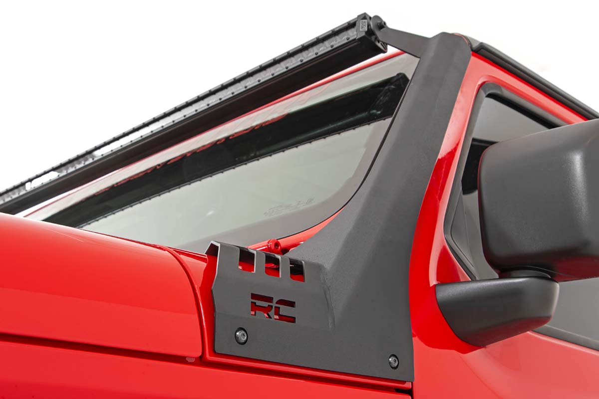 JEEP JL/JT 50IN LED UPPER WINDSHIELD MOUNT W/ 50IN DUAL ROW Spectrum SERIES