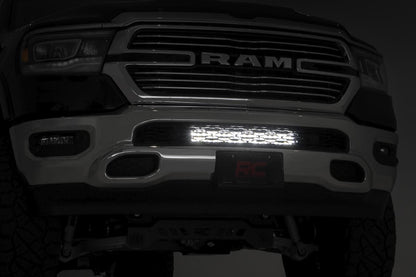 LED Light Kit | Bumper Mount | 20" Chrome Dual Row | Amber DRL | Ram 1500 (19-23)