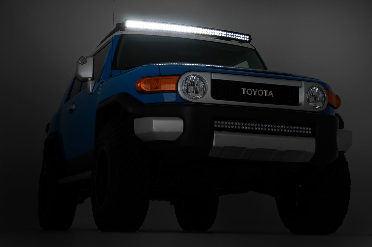 LED Light | Windshield | 50" Black Series Single Row | FJ Cruiser (2007-2014)