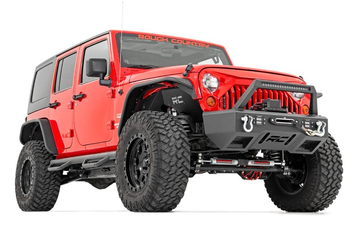 4 Inch Lift Kit | Long Arm | Vertex | Jeep Wrangler JK 4WD (12-18)