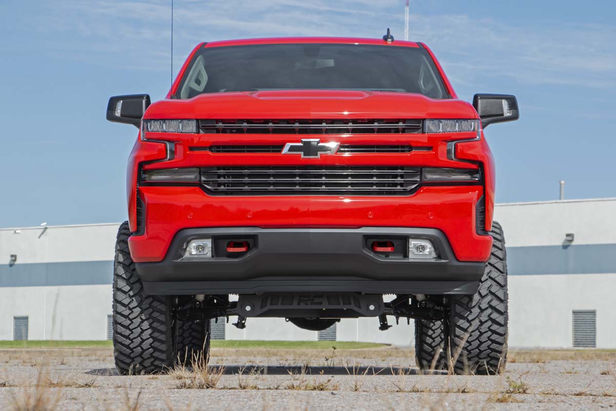 Tow Hooks | Forged | Red | Chevy Silverado 1500 2WD/4WD (2019-2023)