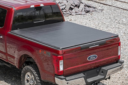 Soft Tri-Fold Bed Cover | 6'10" Bed | Ford F-250/F-350 Super Duty (17-25)