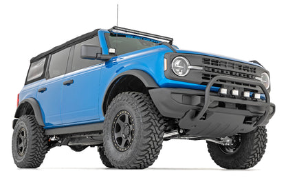 Nudge Bar | 20 Inch Chrome Single Row LED | Ford Bronco 4WD (21-23)