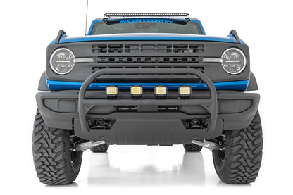 LED Light Kit | Upper Windshield | 40" Black Single Row | Ford Bronco (21-23)