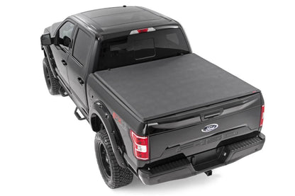 Bed Cover | Tri Fold | Soft | 5'7" Bed | Ford F-150 (21-23)/F-150 Lightning (22-23)