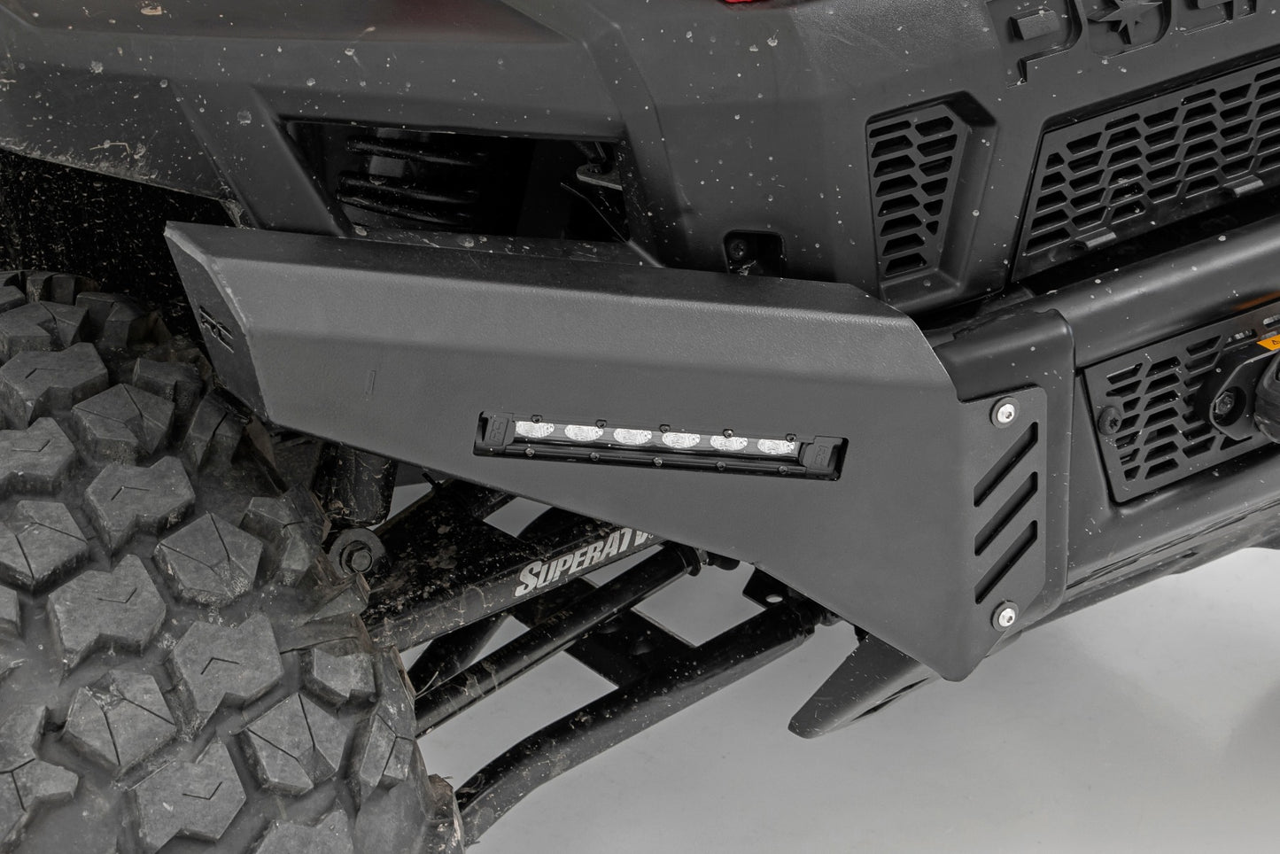 Bumper Wings | 6" Black Slimline LED Pair | Polaris Ranger 1000/Ranger XP 900/1000