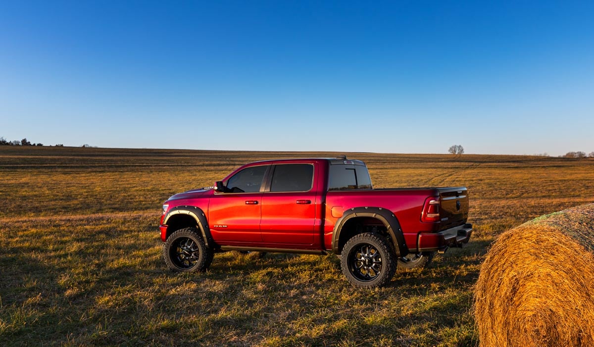 Fender Flares | Defender | PRV Delmonico Red | Ram 1500 2WD/4WD (2019-2024)