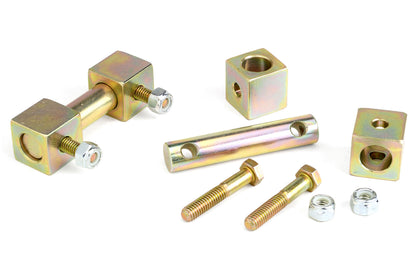 Shock Bar Pin Eliminator | Front Lower | Wrangler TJ & LJ, Cherokee XJ, Comanche MJ, Grand Cherokee ZJ & WJ