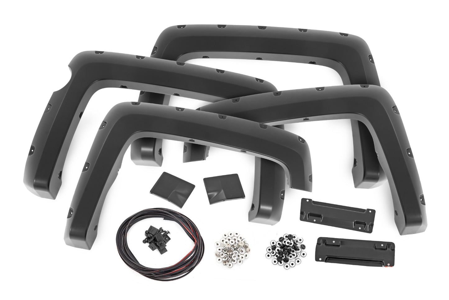 Pocket Fender Flares | 5'9" Bed | G9K Satin Steel | Chevy Silverado 1500 (14-18 &amp; Classic)