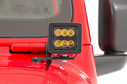 LED Light | Hinge Mnt | 2" Spectrum Pair | Jeep Gladiator JT/Wrangler 4xe/Wrangler JL (18-23)