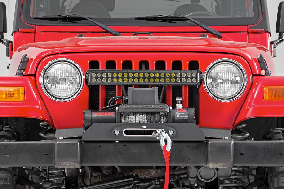 Winch Mounting Plate | Jeep Wrangler TJ 4WD (1997-2006)