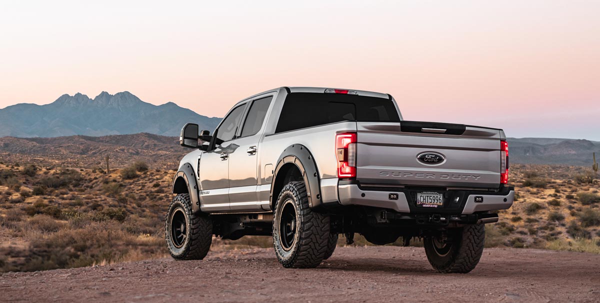 Defender Pocket Fender Flares | UM Agate Black | Ford F-250/F-350 Super Duty (17-22)