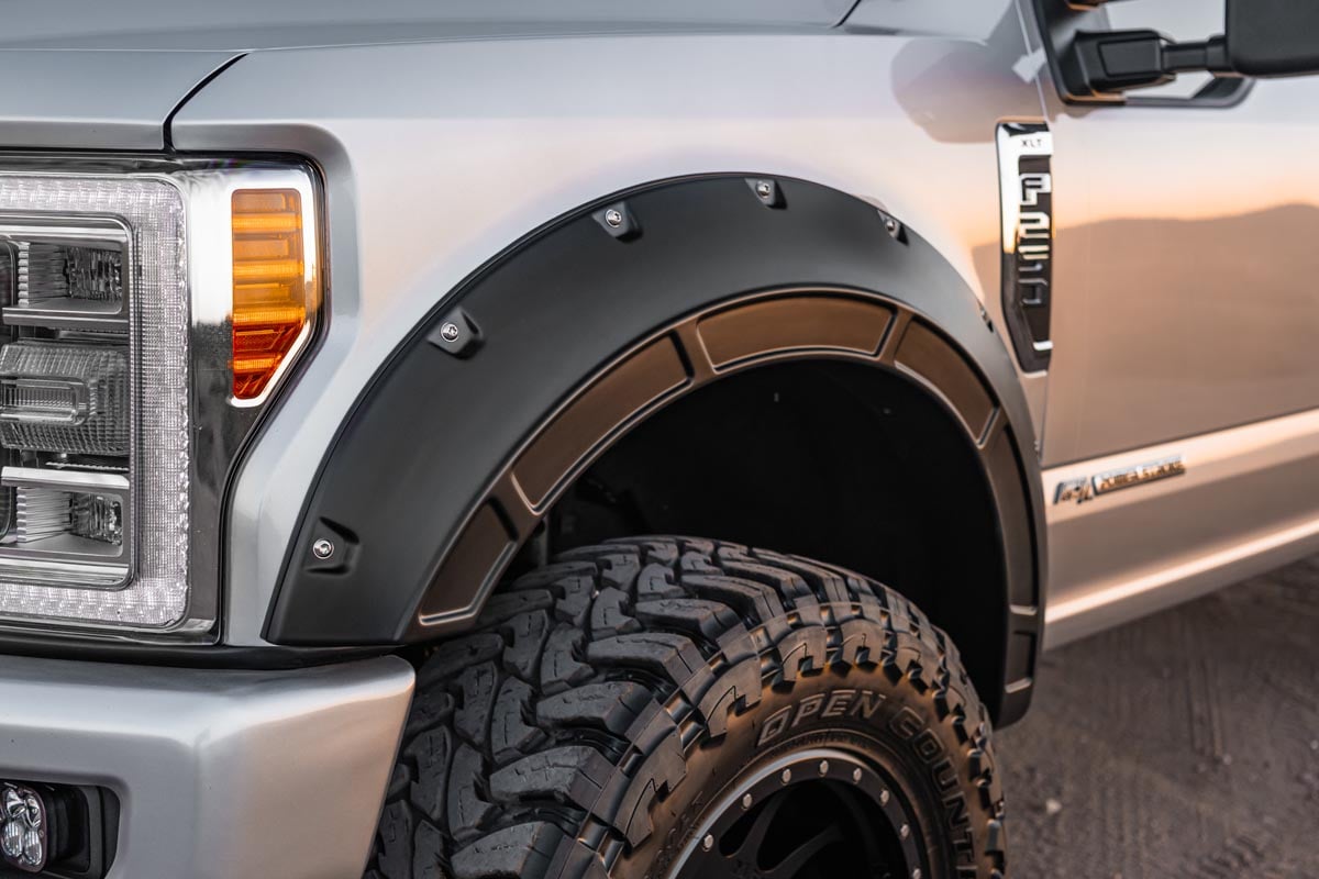 Fender Flares | Defender | BN Silver Spruce | Ford F-250/F-350 Super Duty (17-22)