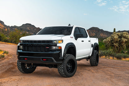 Defender Pocket Fender Flares | GAN Silver Ice Metallic | Chevy Silverado 1500 (19-23)